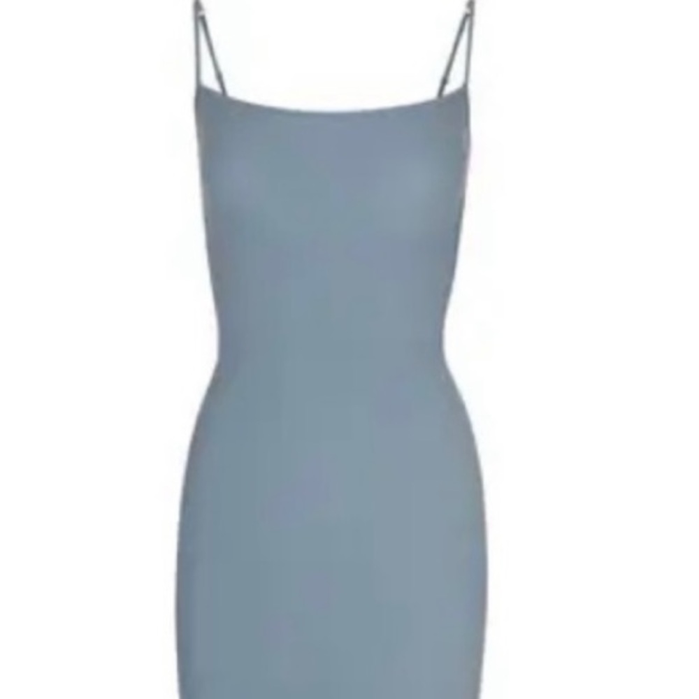 SKIMS SOFT LOUNGE SLIP DRESS SHORT /SKY